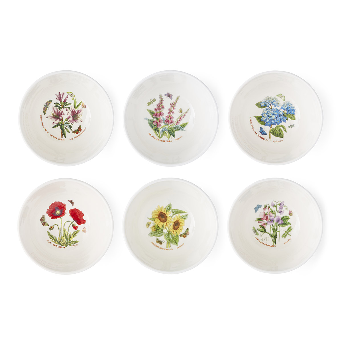 Botanic Garden Meadow 5" Stacking Bowls Set of 6 image number null